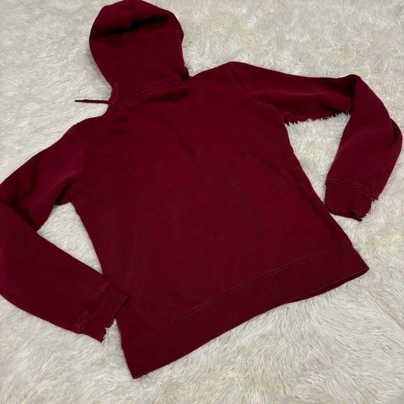 Nike Club Fleece Women's Training Hoodie In Team Cardinal Size Small - Picture 9 of 11